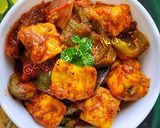 কড়াই পনির(Kadhai Paneer recipe in bengali) রেসিপির ধাপ 7 ছবি