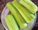 A picture of step 1 of Bottle gourd Halwa In Coconut basket.