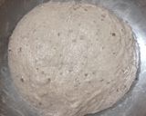 Foto langkah ke 3 dari resep Mix Seeds Double Chocolate Sourdough Bread (Kabuki Gold).