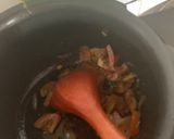 A picture of step 2 of Masala Moong in cooker.