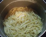 A picture of step 3 of Dragon Noodles.