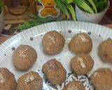 A picture of step 8 of Wheat flour jaggery pinni (gud laduu) आटा गुड़ पिन्नी.