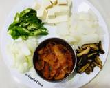 Sup tahu & kimchi langkah memasak 3 foto