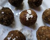 A picture of step 2 of Chocolate coconut balls.