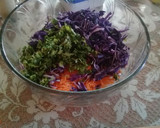 Foto del paso 3 de la receta: Ensalada de repollo morado 💜