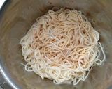รูปขั้นตอนการทำที่ 7 ของ บะหมี่เม็นสึยุน้ำมันงา 油そば風そうめん(อะบุระโซะบะฟูโซเม็ง)🍜👍
