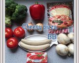 Foto langkah ke 2 dari resep Pizza dengan stuffed crust.