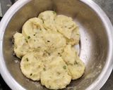 A picture of step 1 of Potato tikki chaat.
