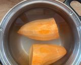 Foto del paso 1 de la receta: Pastel de boniato y soja