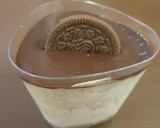 A picture of step 6 of Oreo Mousse Shots.