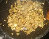 Foto del paso 3 de la receta Spaghettis con champiñones y yogur