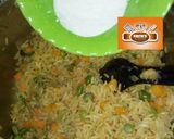 A picture of step 6 of Fried rice.