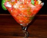 A picture of step 7 of Mike's Drunken Shrimp Cocktails.