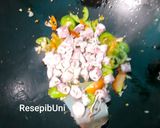 Foto langkah ke 3 dari resep Cumi kangkung saus tiram.