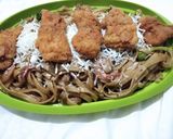 Foto langkah ke 5 dari resep Fettucini seafood lada hitam.