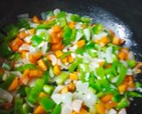 A picture of step 4 of Cheesy pasta.
