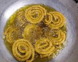 A picture of step 6 of Savoury Chakli.