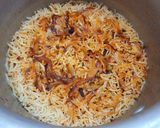 A picture of step 5 of CINNAMON SPICED, DRY FRUIT PULAO.