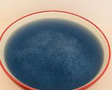 A picture of step 1 of Butterfly Pea Mango Sticky Rice.