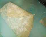 A picture of step 13 of My samosa wrap/sheets.
