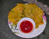 বেসন চিলা (Besan chila recipe in bengali) রেসিপি ধাপ - 3 ছবি