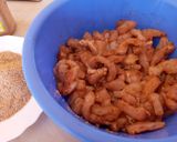 A picture of step 1 of Fish fingers.