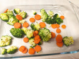 Brócoli y coliflor con bechamel "light"