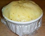 A picture of step 5 of Mike's Dreamy 1 Minute Microwaved Strawberry Sponge Cake.