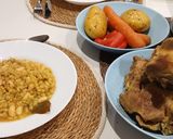 Foto del paso 5 de la receta Guiso rústico de Ternera a las especias de Tajine con Trigo mote y Alubias blancas