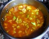 Foto del paso 22 de la receta Garbanzos a los tres currys con brócolis y zanahorias orgánicas