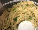 A picture of step 2 of Methi masala Puri.