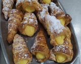 Foto del paso 6 de la receta: Conos de hojaldre rellenos de crema