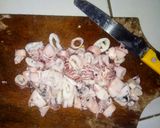 Foto langkah ke 1 dari resep Cumi cah jagung asam pedas.