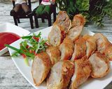 A picture of step 9 of Traditional Taiwanese Chicken Rolls (Ji Juan).