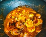 Foto langkah ke 3 dari resep Udang Saus Padang.