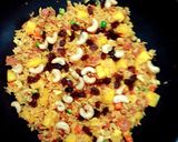 รูปขั้นตอนการทำที่ 5 ของ 🍍ข้าวผัดสับปะรด🍍(Pineapple Fried Rice)🍍khao pad sapparod🍍