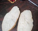 Foto del paso 2 de la receta Bocadillo de tortilla francesa con zanahoria y jamón serrano
