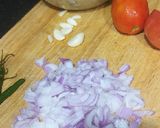 A picture of step 3 of वांग्याचं भरीत, Baingan Bharta_ Maharashtrain Cuisine. वांग्याचं.