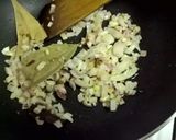 A picture of step 2 of Broccoli Rice.