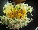 A picture of step 3 of Moong Dal Bahar.