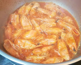 Foto del paso 6 de la receta: Fusilli con gambas en salsa piquillos