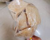 Hình bước làm 1 của món Khô chiên giấm đường (món chay)