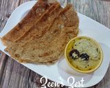 A picture of step 4 of Pearl Millet/Bajra Dosas.