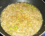 A picture of step 3 of Maggi soup.
