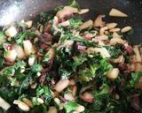 Foto del paso 5 de la receta Ensalada templada de espinacas y manzana