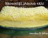Foto langkah ke 3 dari resep Brownies jagung keju.