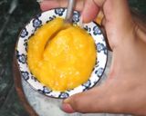 A picture of step 2 of Mango pudding.