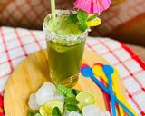 A picture of step 5 of Mint Margarita.