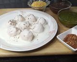A picture of step 11 of Super soft dahi bhalla (iftar special).