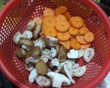 Hình bước làm 3 của món Ức gà xào nấm đông cô
